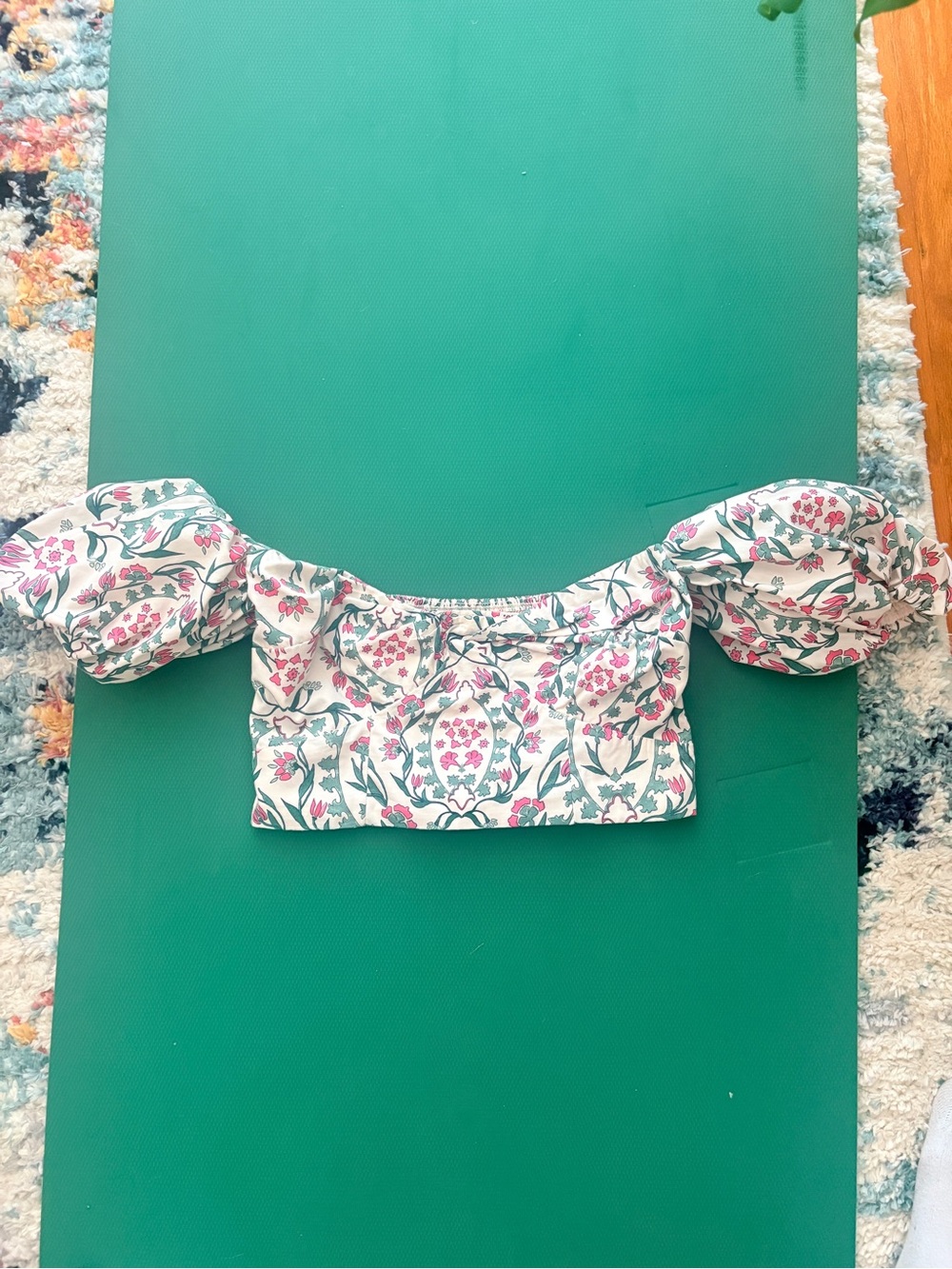 A&F Off Shoulder Crop Top